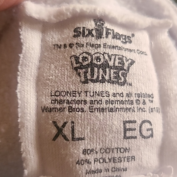 Disney:Tweety Bird from Six Flags . (#1575) Oversized Hoodie. 2 Pocket sz.XL - Picture 12 of 14